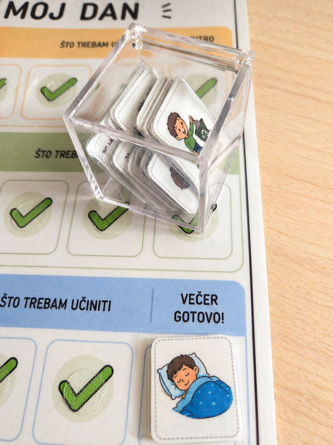 Tablica dnevne rutine za djecu
