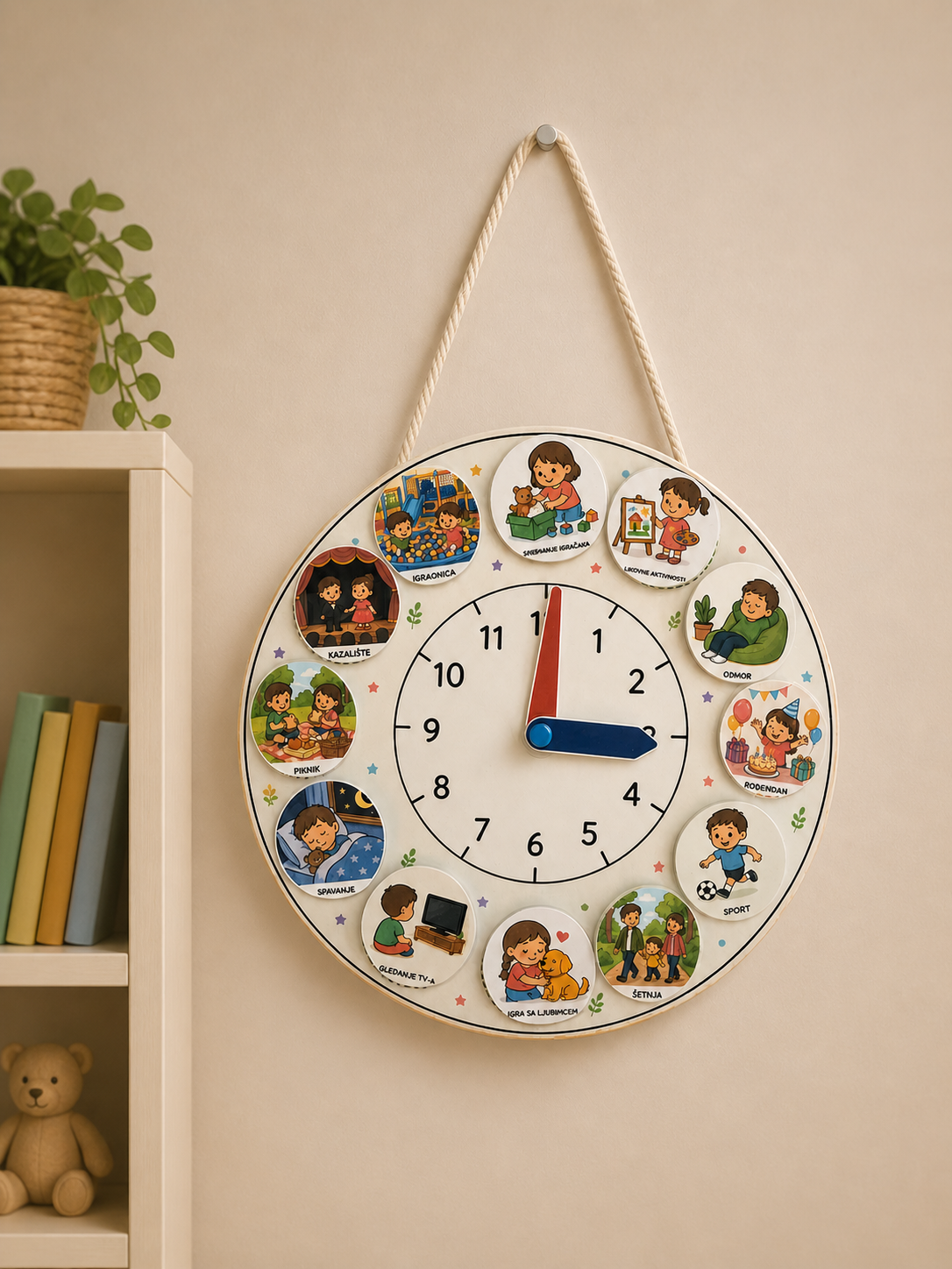 Montessori edukativni sat za djecu